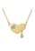 Her Jewellery gold Amour Pendant (Yellow Gold) - Made with premium grade crystals from Austria ECF71ACC14C15EGS_1