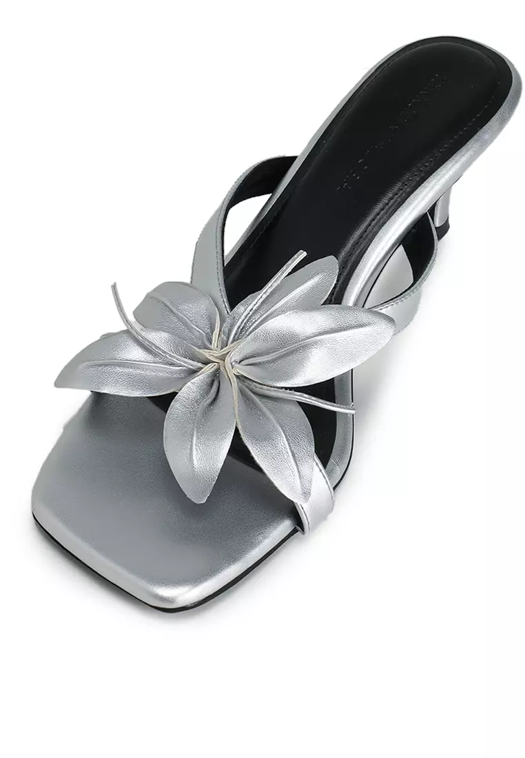 Lily Flower Heels