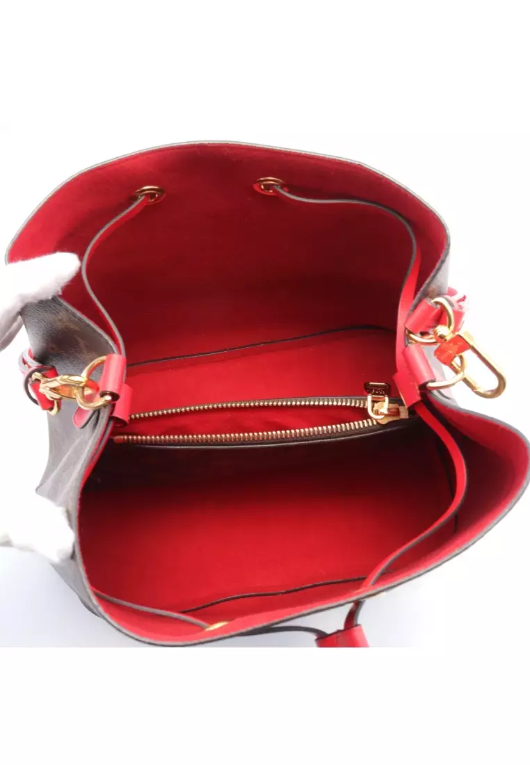 Louis Vuitton pre-owned brown Monogram NeoNoe MM gold hardware shoulder bag