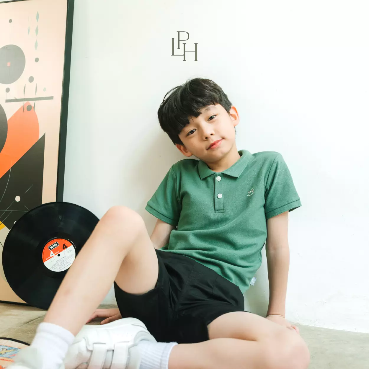 Little Palmerhaus - Basic Polo 11.0 (Kaos Polo Anak) Pine Green