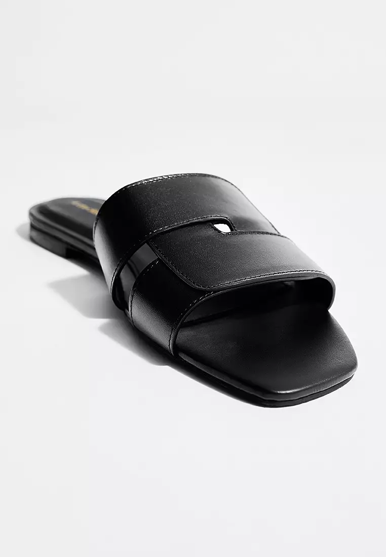 Leather Slides