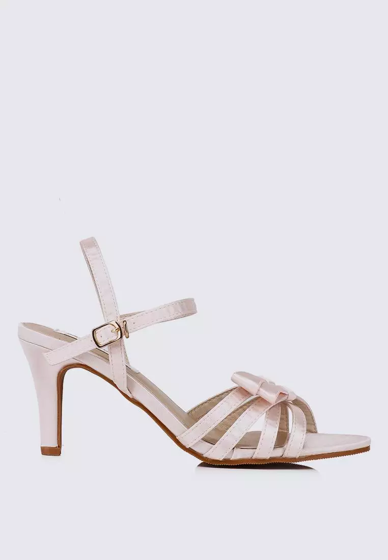 Discount on My Ballerine  shoes - SKU: My Ballerine Melissa Comfy Heels In Ivory