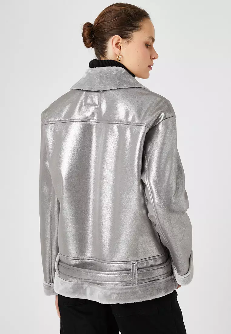 Oversized Biker Jacket