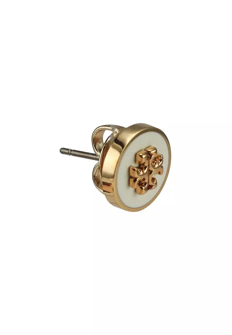 Kira Enamel Circle-Stud Earrings (nt)