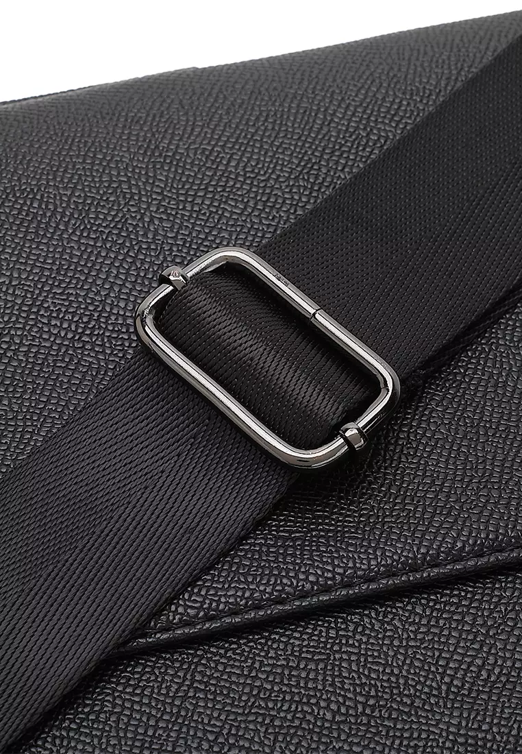 Men's Sling Bag / Crossbody Bag (Tas Selempang Pria) - Cokelat