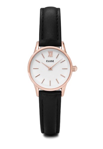 La Vedette CL50008 奢華真皮帶圓錶, esprit outlet台北錶類, 飾品配件