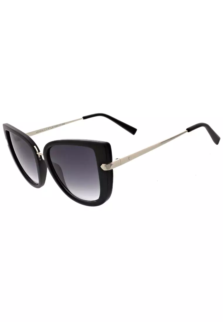 Kendall + Kylie Matte Black Butterfly Combo Sunglasses