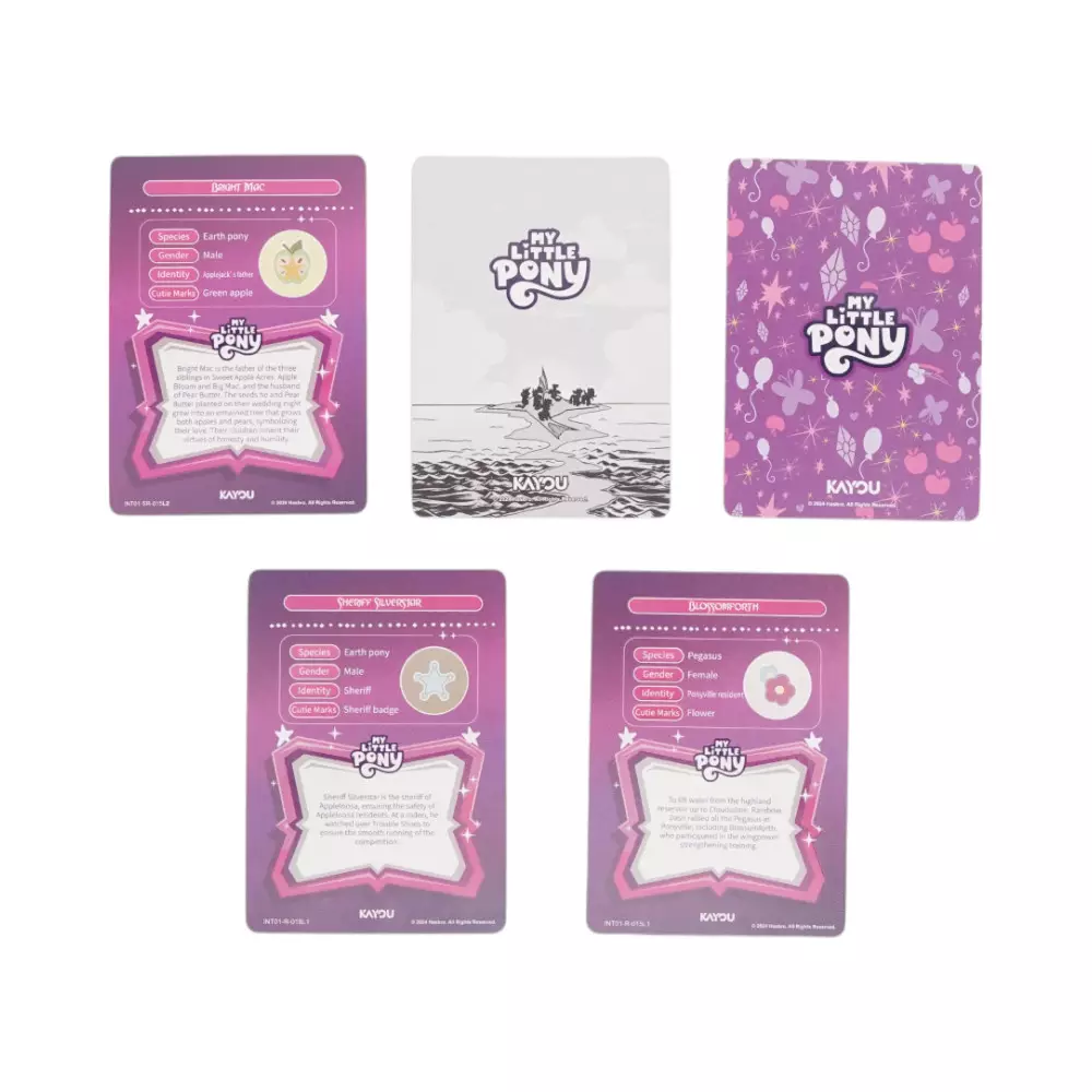 Kayou Kartu My Little Pony Moon Edition Series 1 Random