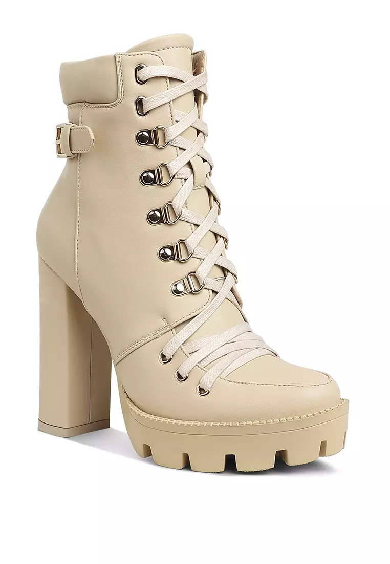 Lace up Combat Boots