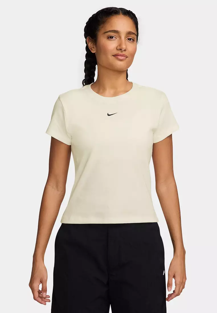 Sportswear Tight Ribbed Short-Sleeve T-Shirt