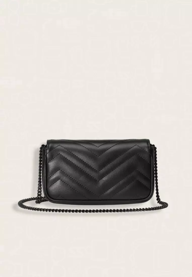 Gucci GG Marmont Super Mini Bag Black