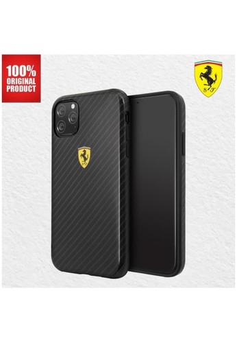 Ferrari black Ferrari - Case IPhone 11 Pro Max 6.5” - Scuderia Carbon Effect Black 23D9CES974B2FDGS_1
