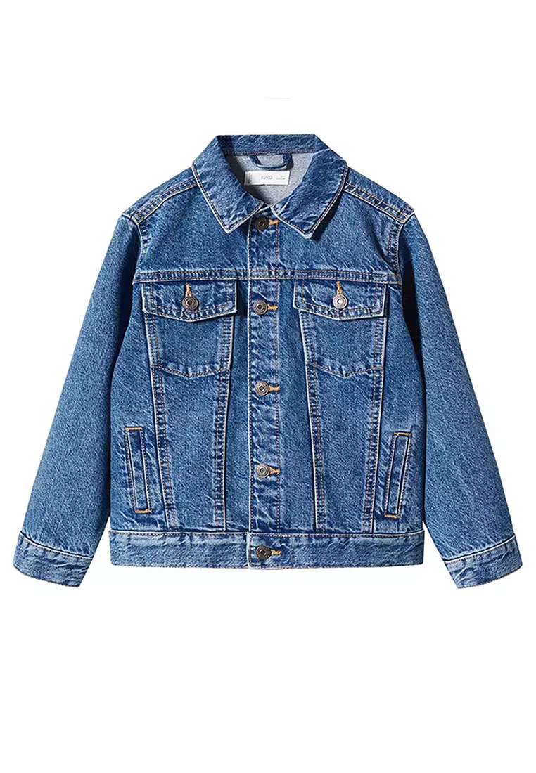Maong jacket for kids shop