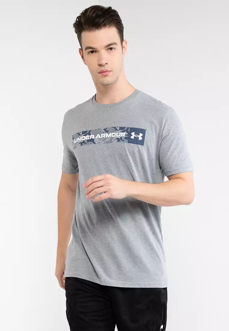 Regular fit Short sleeve T-shirt technical With Chest Stripe And