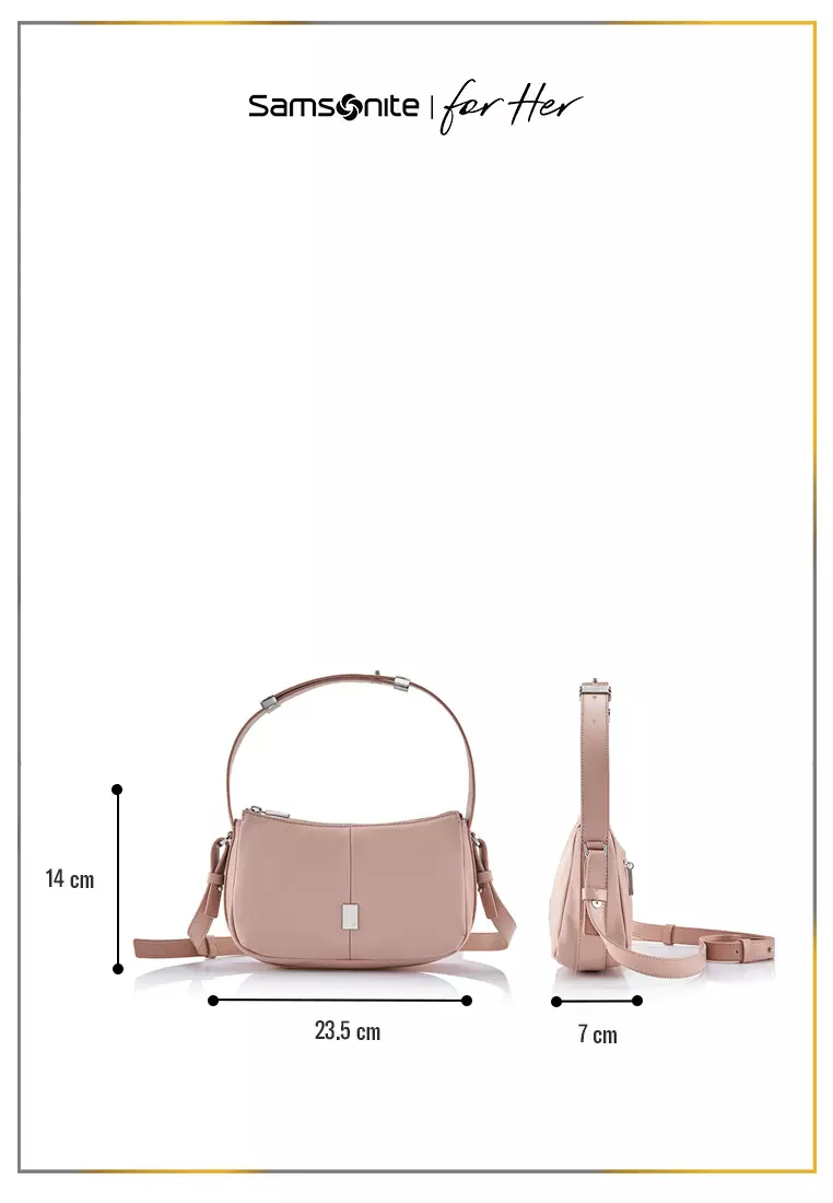 Samsonite Up-Line H. Shoulder Bag - Almond Beige