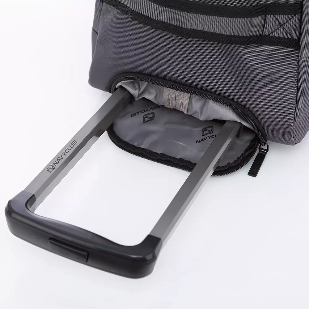 Navy Club Fargo Travel Bag Trolley - Duffle Bag Tas Pria Wanita - Tas Pakaian Multi Fungsi Dengan Trolley