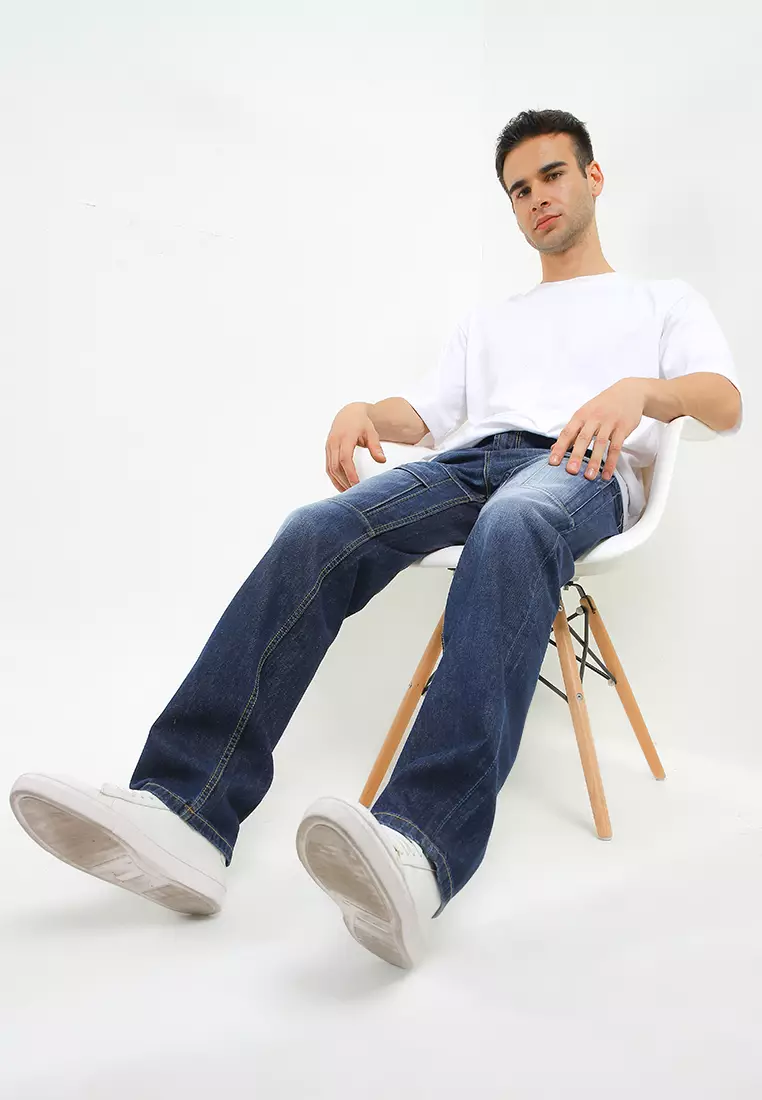 Cargo Denim Pants Crg090C1