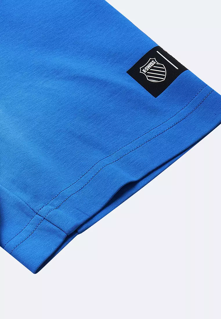 男裝 K-SWISS LOGO 漸變色全棉T裇