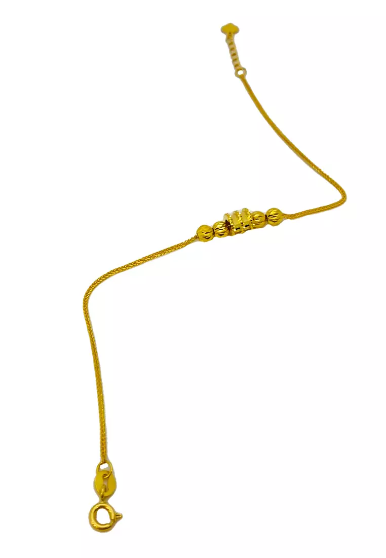 LITZ 916 (22K) Gold Bracelet LGB0293-17cm-2.66g+/-