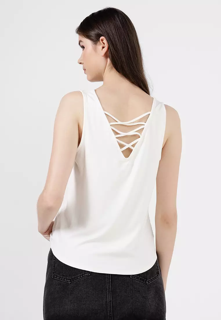 Harley-Davidson® Bling Laced Back Tank - H-D® Road Trip
