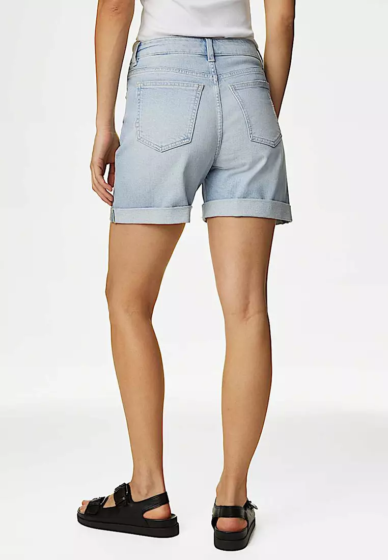 Denim Boyfriend Shorts
