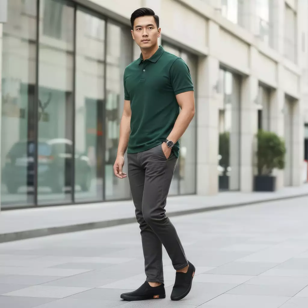 Paulmay Sepatu Slipon Pria Wanita Kyoto - Black