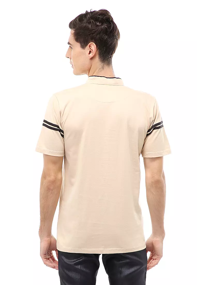 Jack Atasan Formal Kaos Polo Pria Kerah Sanghai Short Sleeve Material Cotton ORIGINAL