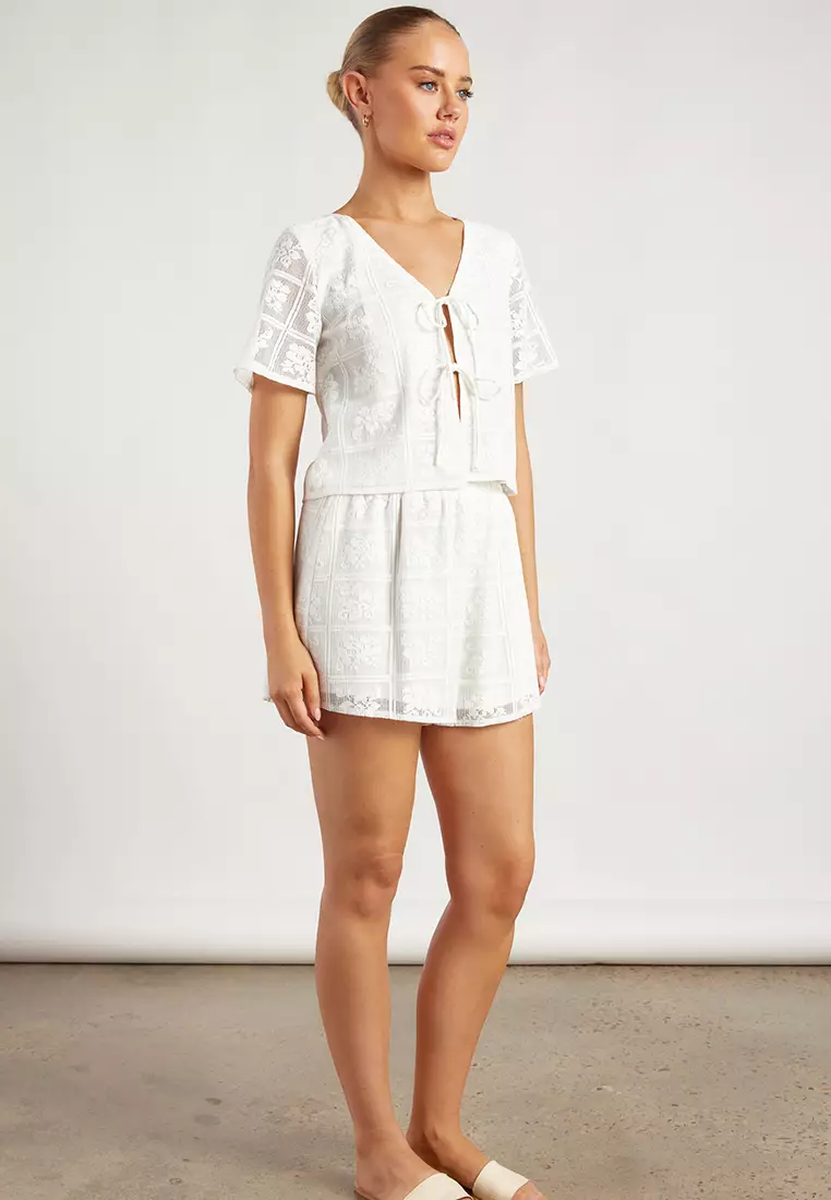 Short Sleeves Top & Shorts Set