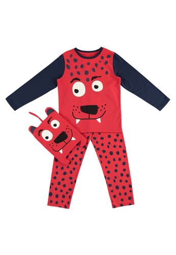 Buy Du Pareil Au Meme Dpam Red Pajamas Online Zalora Malaysia