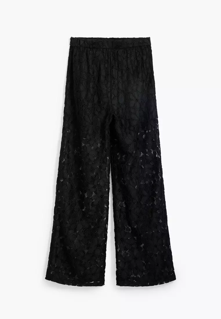 Lace pants