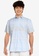 G2000 blue Smart Fit Wrinkle Free Checkered Shirt 6EF19AAB3C434FGS_1