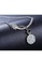 A-Excellence black Premium Elegant Black Silver Necklace 07758AC577AE52GS_5