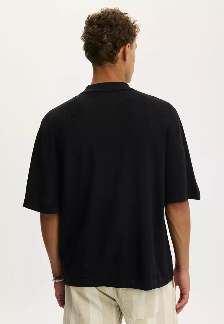 Box Fit Knit Shirt