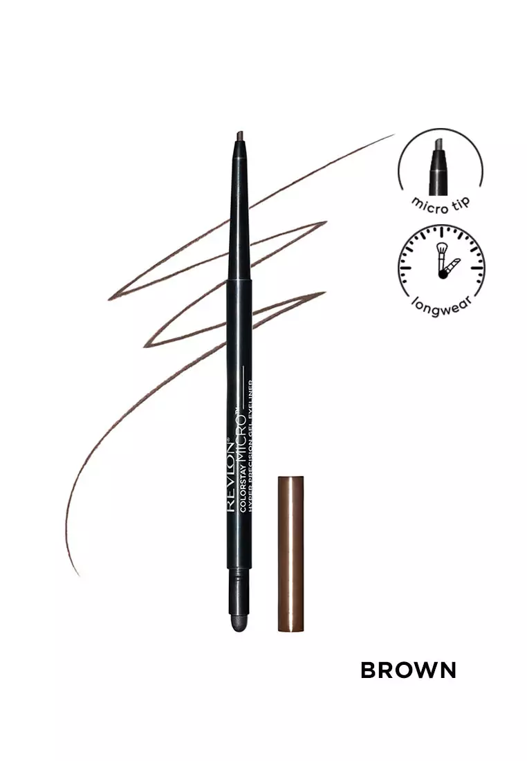 Buy REVLON Colorstay Micro Hyper Precision Gel Eyeliner (Brown) 2023