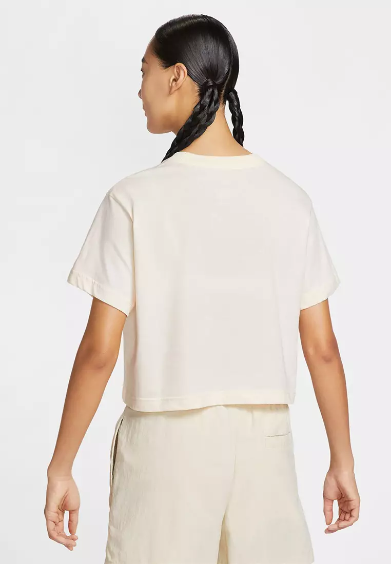 Sportswear Club Loose Cropped T-Shirt