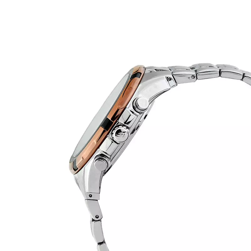 Jam Tangan Pria Casio Edifice EF-539D-1A5VUDF Chronograph Black Dial Stainless Steel Band