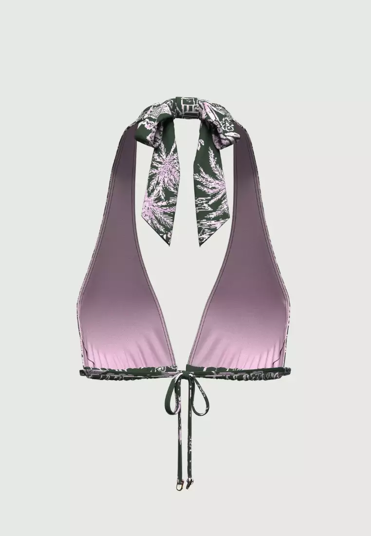 Tropadelic Days Green 9 Way Bikini Top