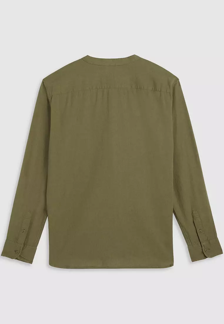 Levi's® Men's Banded Collar 1 Pocket Shirt (47784-0056)