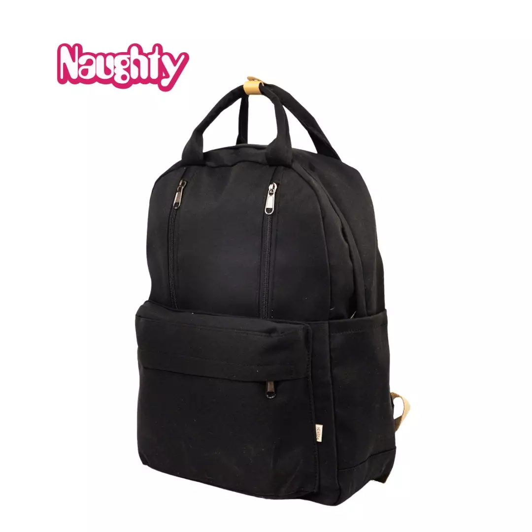 Tas Ransel Wanita Pria Sekolah Backpack Laptop Ahya F643 211128 Naughty Accessories