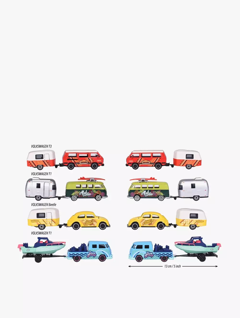 Majorette VW Trailer Green - MAJ212055007-2