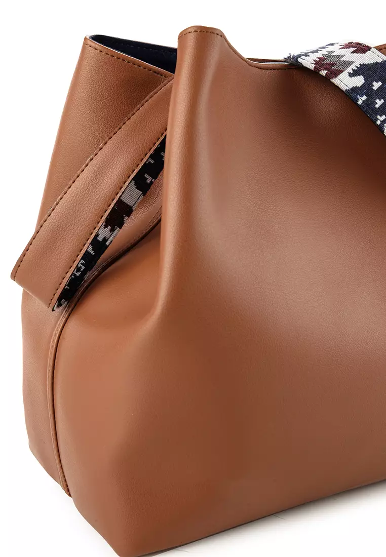 Lucia Sling Bag Double Strap Br