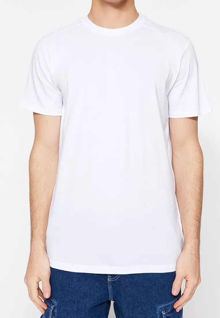 Regular/Normal Cut Crew Neck T-Shirt