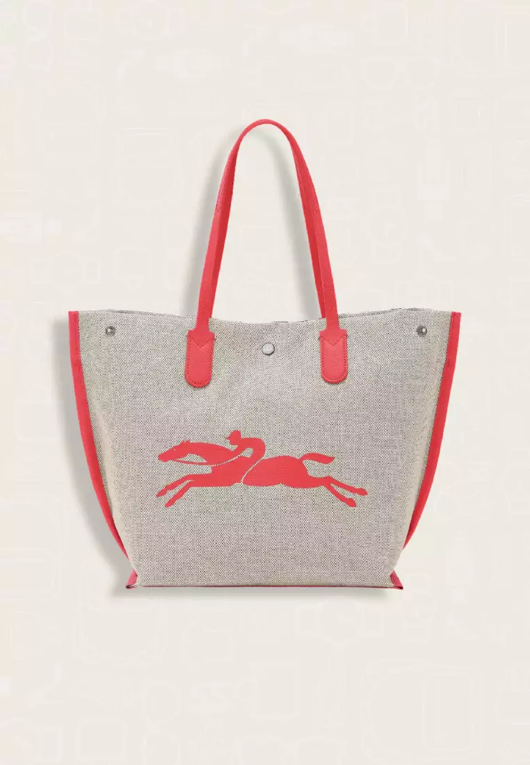 Longchamp Essential Shopper Bag L Strawberry