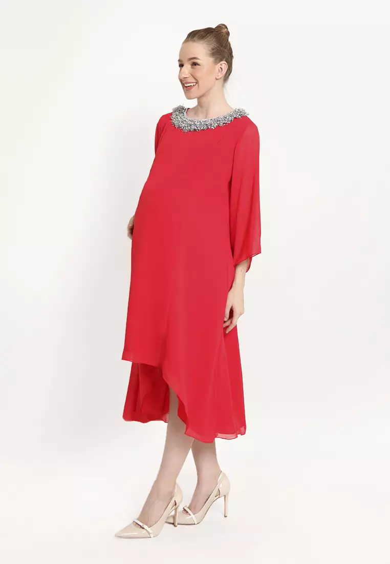 Buy Chantilly Maternity / Nursing Party Dress 2024 Online