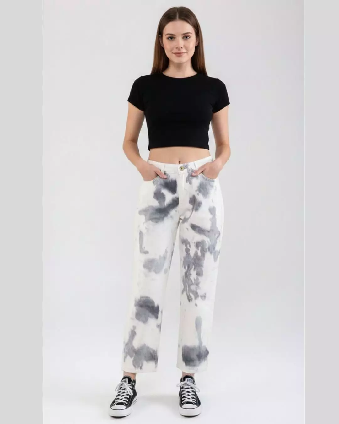 Celana Panjang Wanita - Alexa Denim Pants