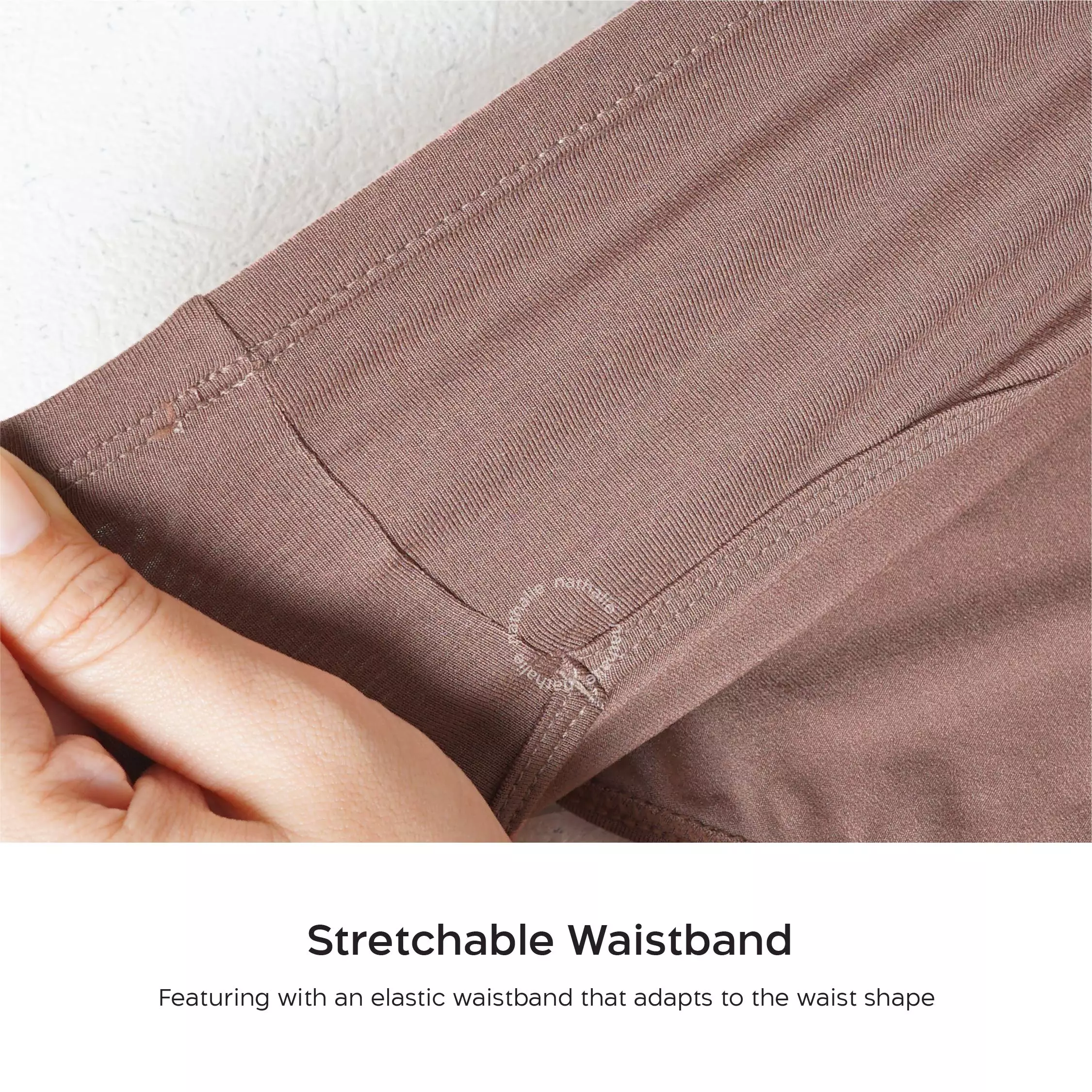 Nathalie Tencel Midi Brief 1 Pcs NTC 3547 - Espresso