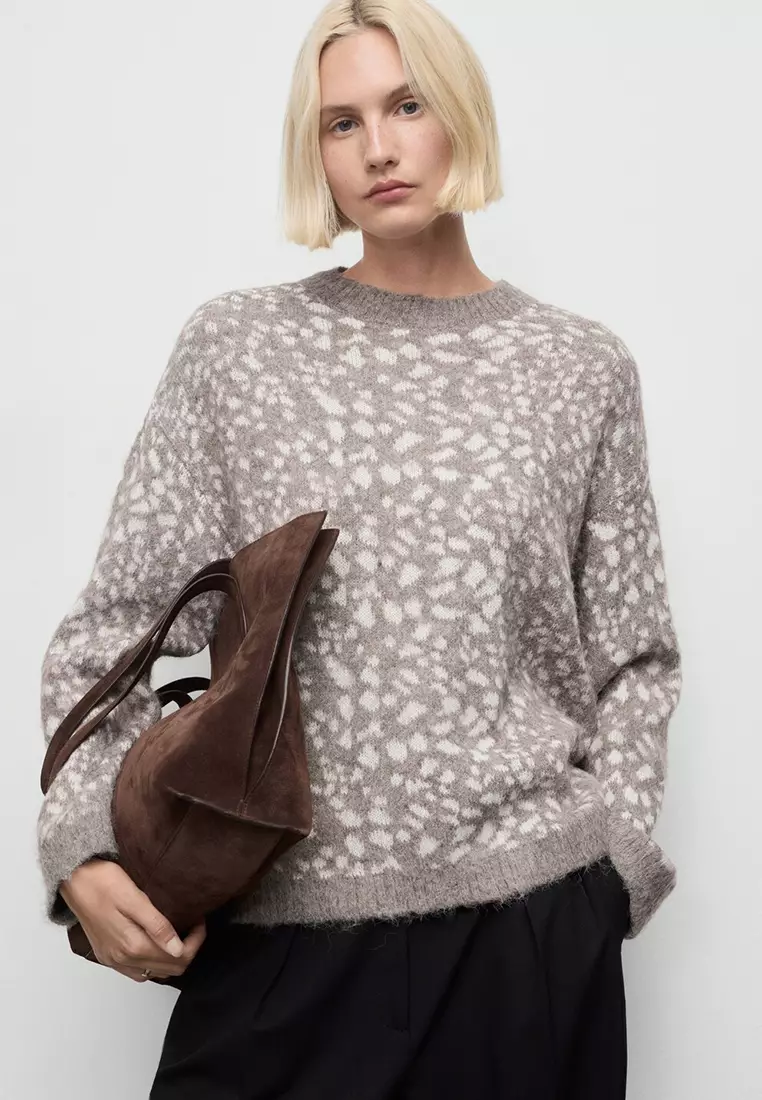 Animal Print Sweater