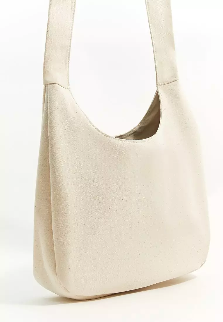 Long Sling Bag - White