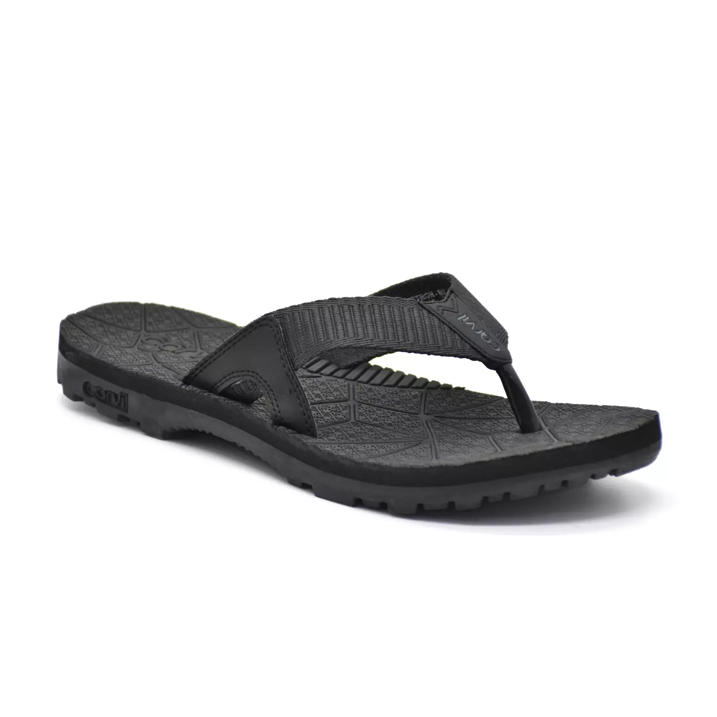 Carvil Sandal Pria Detron-Me Dark Grey