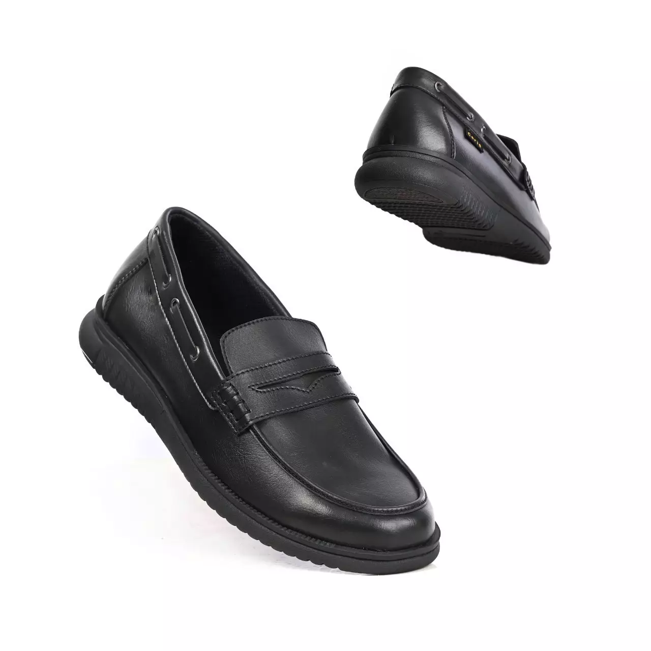 Coutry Boots Austin Sepatu Pria Slip On Loafers Formal Semi Pantofel Hitam